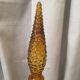 AMBER BOTTLE EMPOLI GENIE MADE IN ITALY SMALL BUBBLES