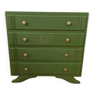 Revamped vintage chest of drawers