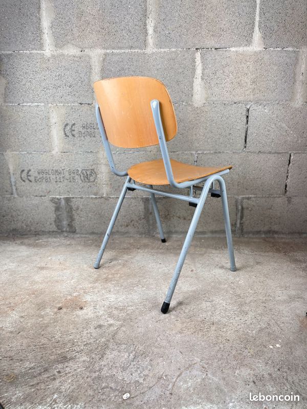 Industrial school chair