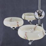 1930s Art Deco Chandelier, Czechoslovakia