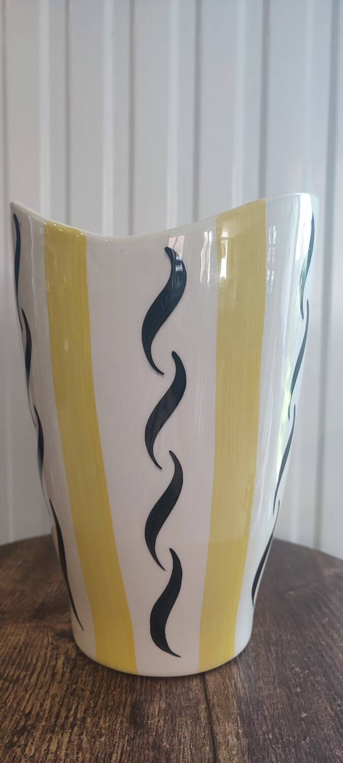 Vase faïence Saint Clément France années 60