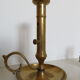 Antique brass candlesticks