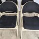 Set of 8 Vintage Aeon Mondial Stackable Chair / Dutch Postmodern Dining Cha