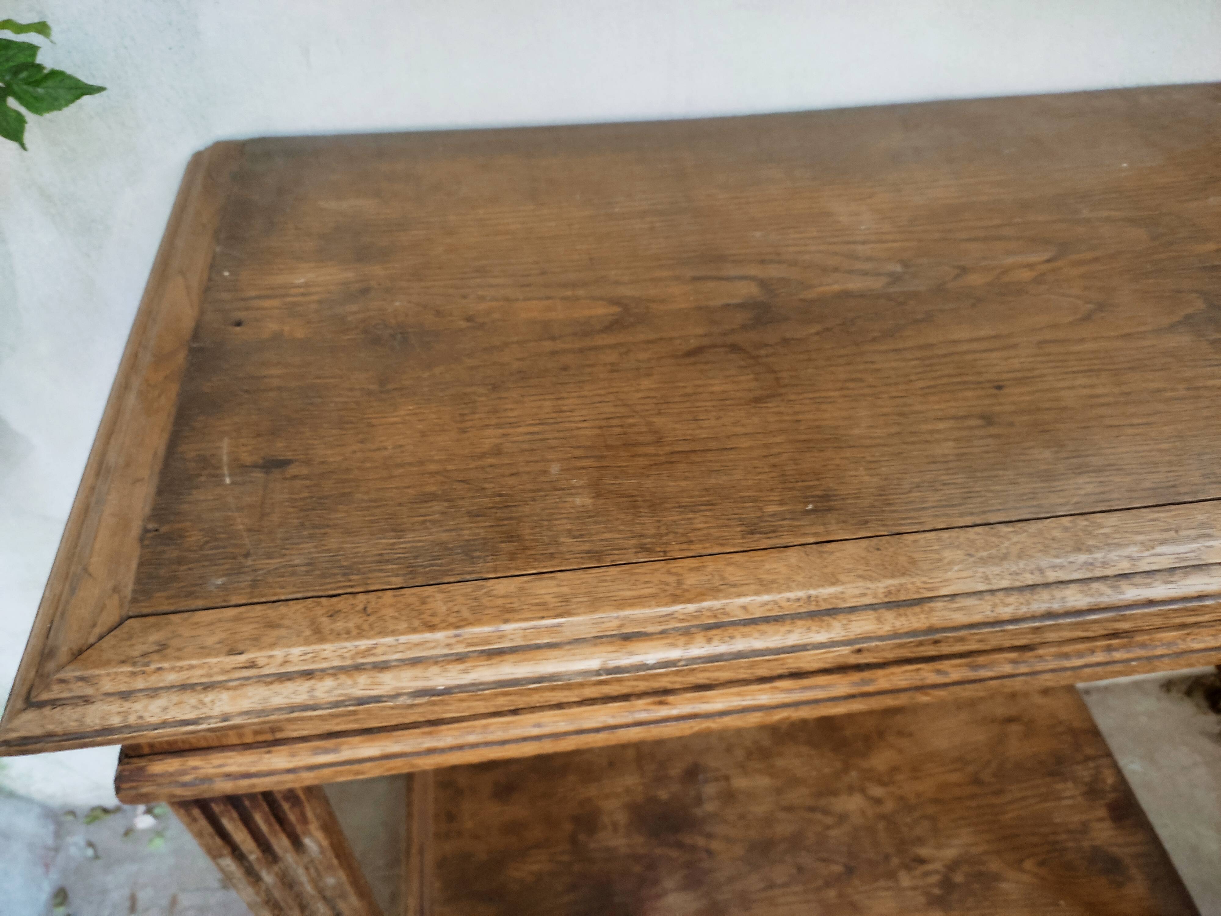 Art Deco oak console