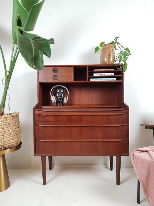 Vintage Danish teak secretary