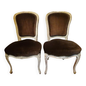 Paire fauteuils - style louis