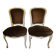 Paire de fauteuils de style louis XV