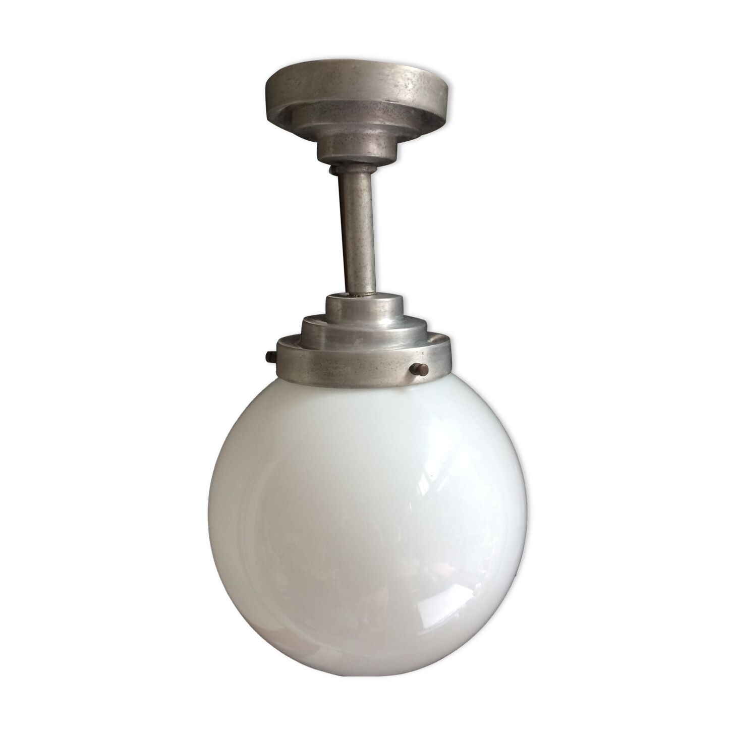 Plafonnier opaline 1930