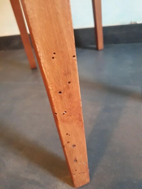 Former scandinavian style sewing basket