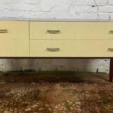 Vintage teak TV cabinet sideboard