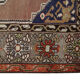 Handwoven vintage turkish wool rug- 128x187cm