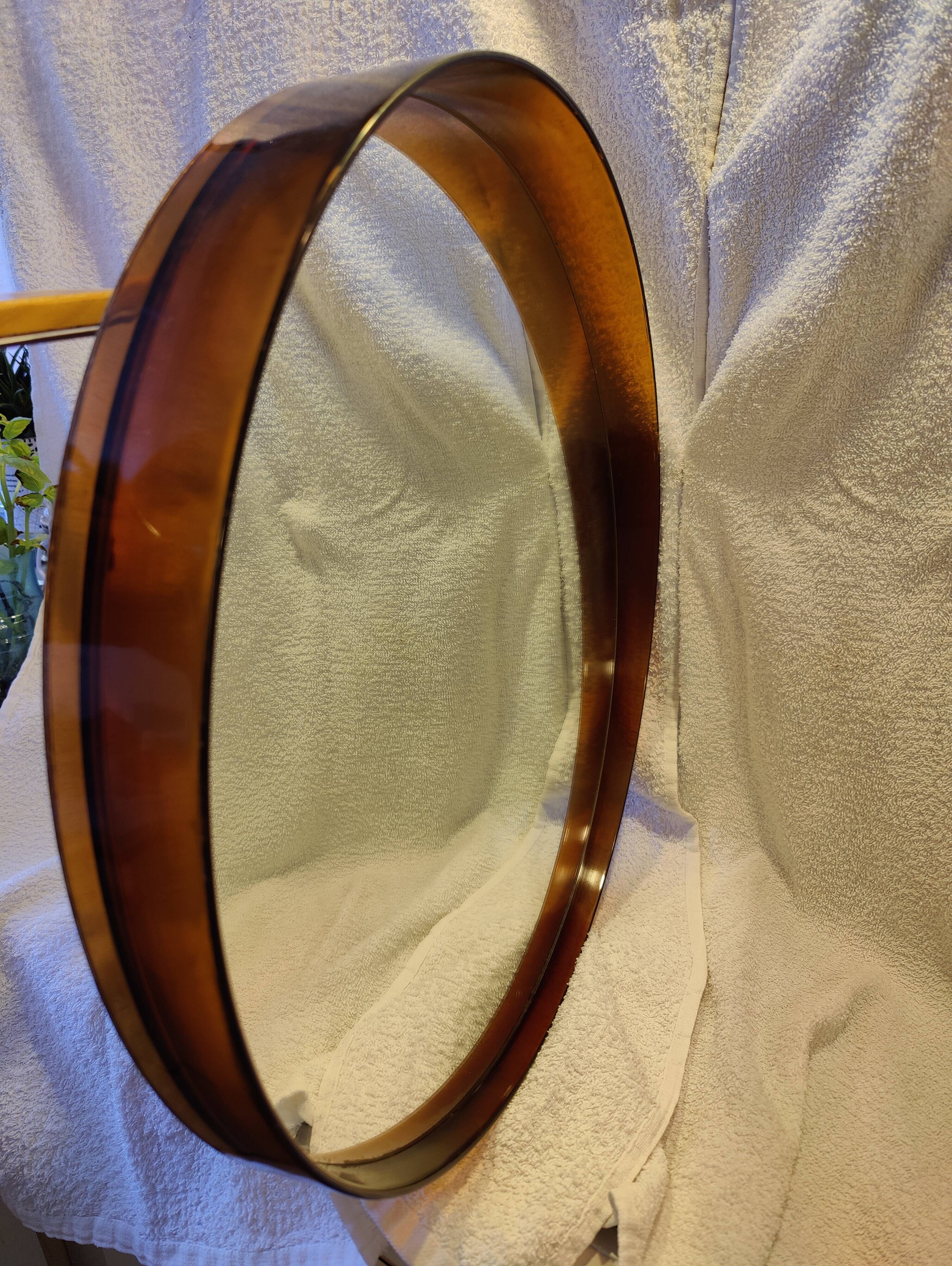 Round mirror with rim from the 70s brand Syla