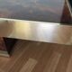 Table basse laiton années 70