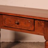 Console Two Drawer in Cherry Wood - 18th Century