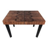 Art Deco dining table in walnut, 1960s