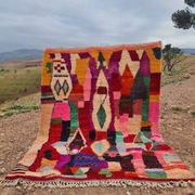 Handmade Berber wool BOUJAAD rug 300X200 cm