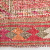Tapis rouge turc, 83x290cm