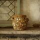 French Folk Art Mosaic Vase Pique Assiette