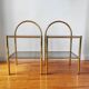 Pair of vintage bedside tables 1970