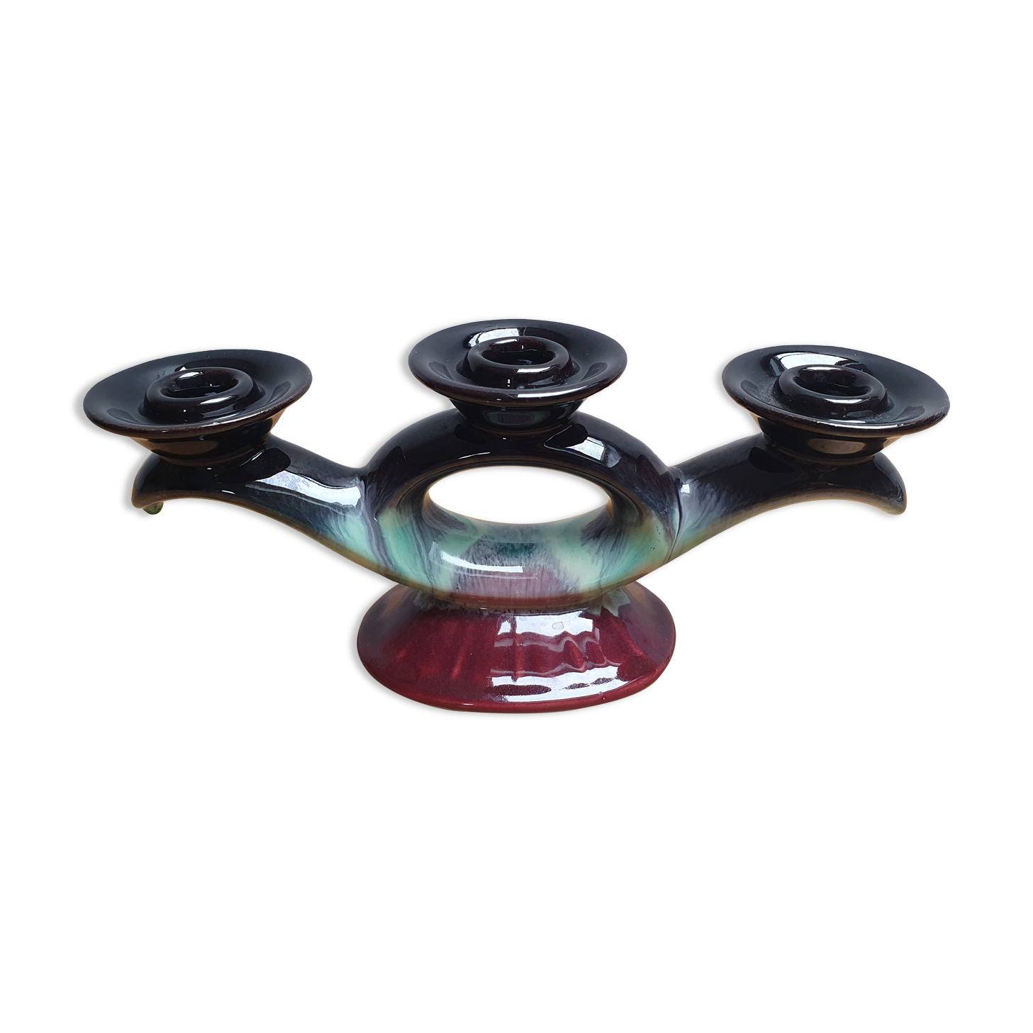 Ceramic candle holder