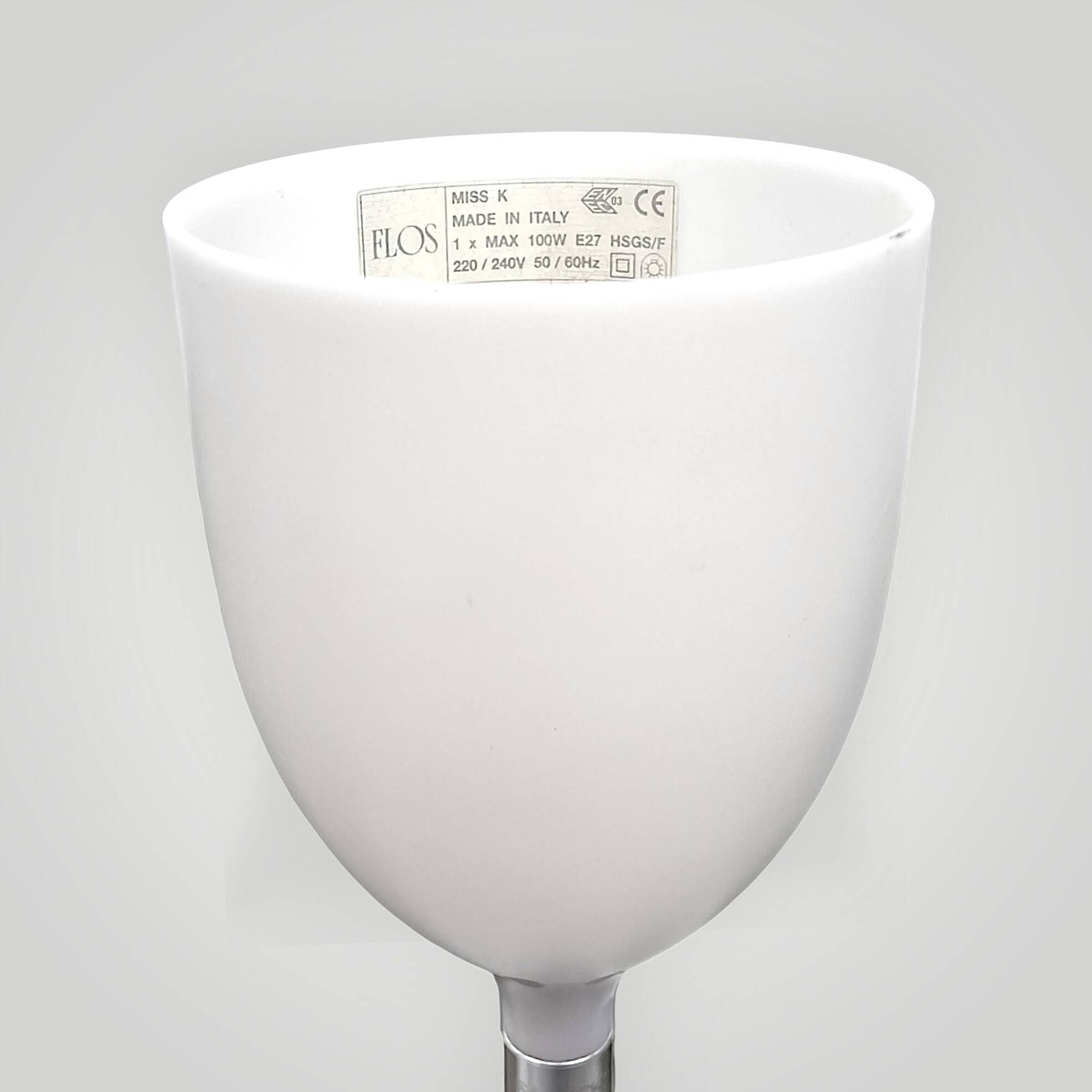 Miss K table lamp – design by Philippe Starck for Flos – Italy 2003