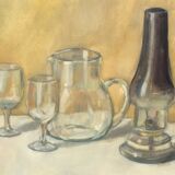 Painting signed oil on canvas, 80s