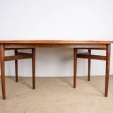 Very large Danish extendable dining table in rosewood model 212 by Arne Vodder for Sibast