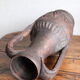 Terracotta amphora vase