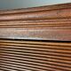 Antique archive cabinet with roller doors