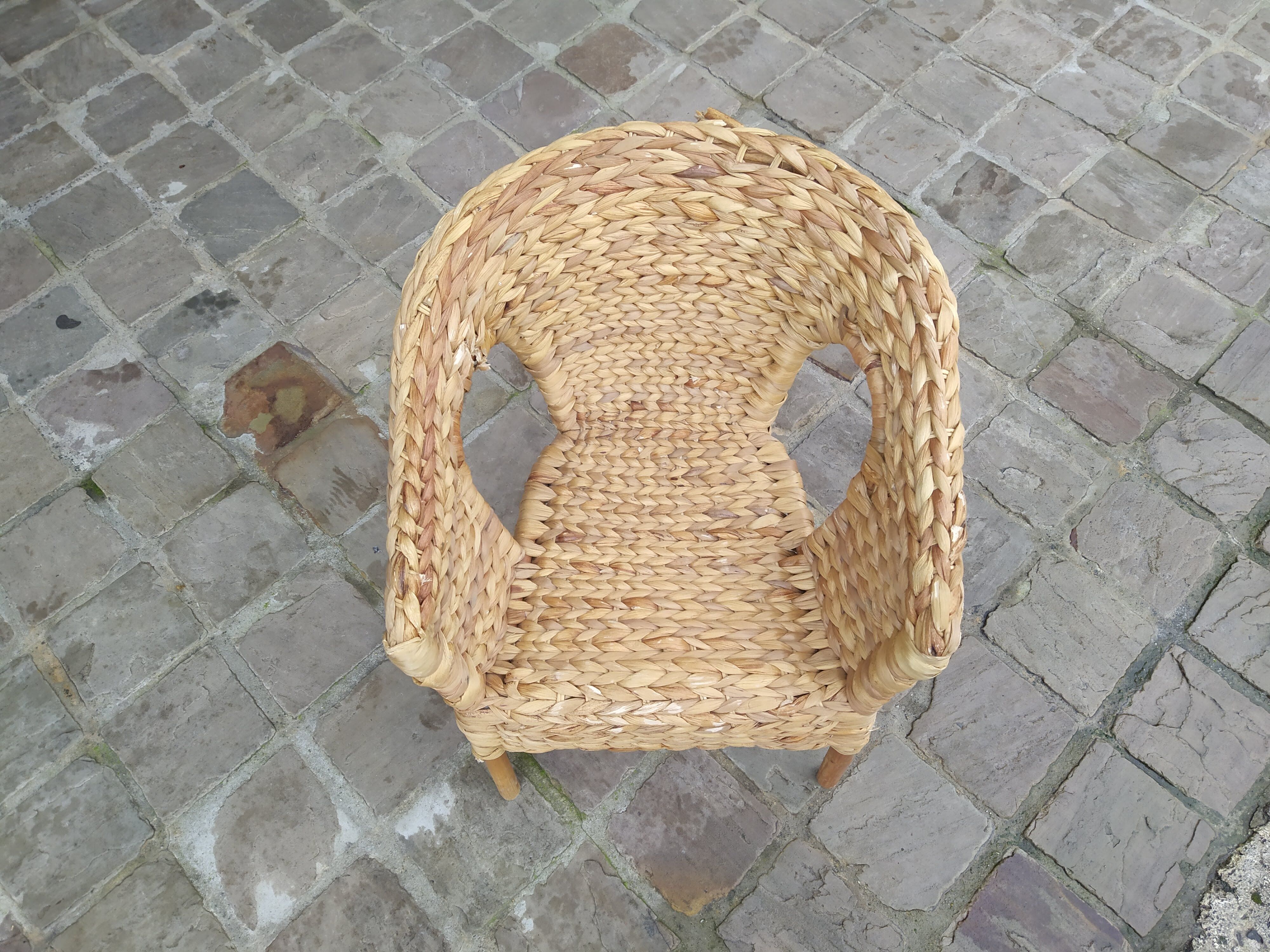 vintage child chair