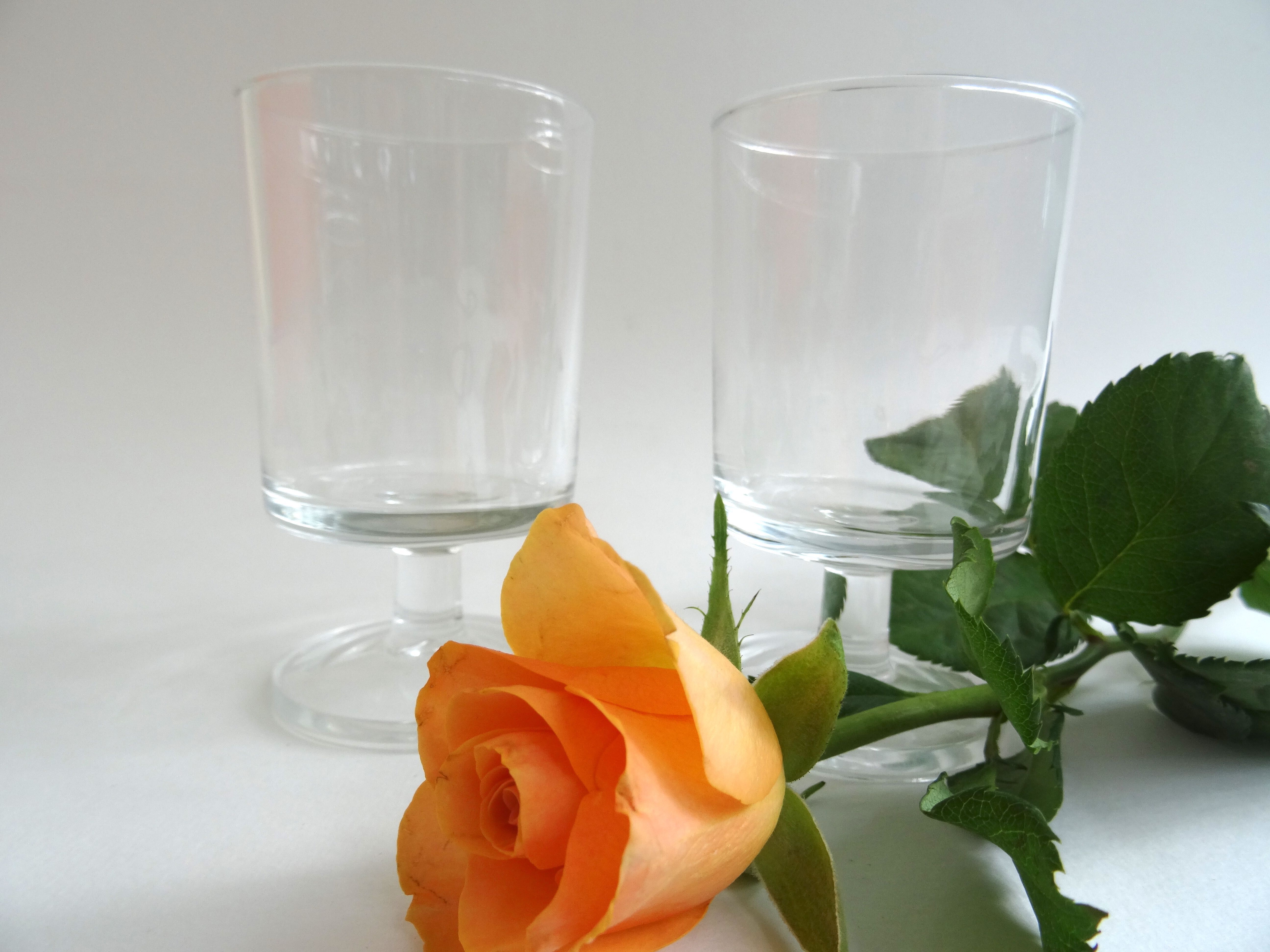 Lot de différents verres Cavalier