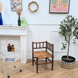 Chaise en chêne rustique