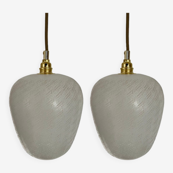 Set of two Scandinavian pendant lamps