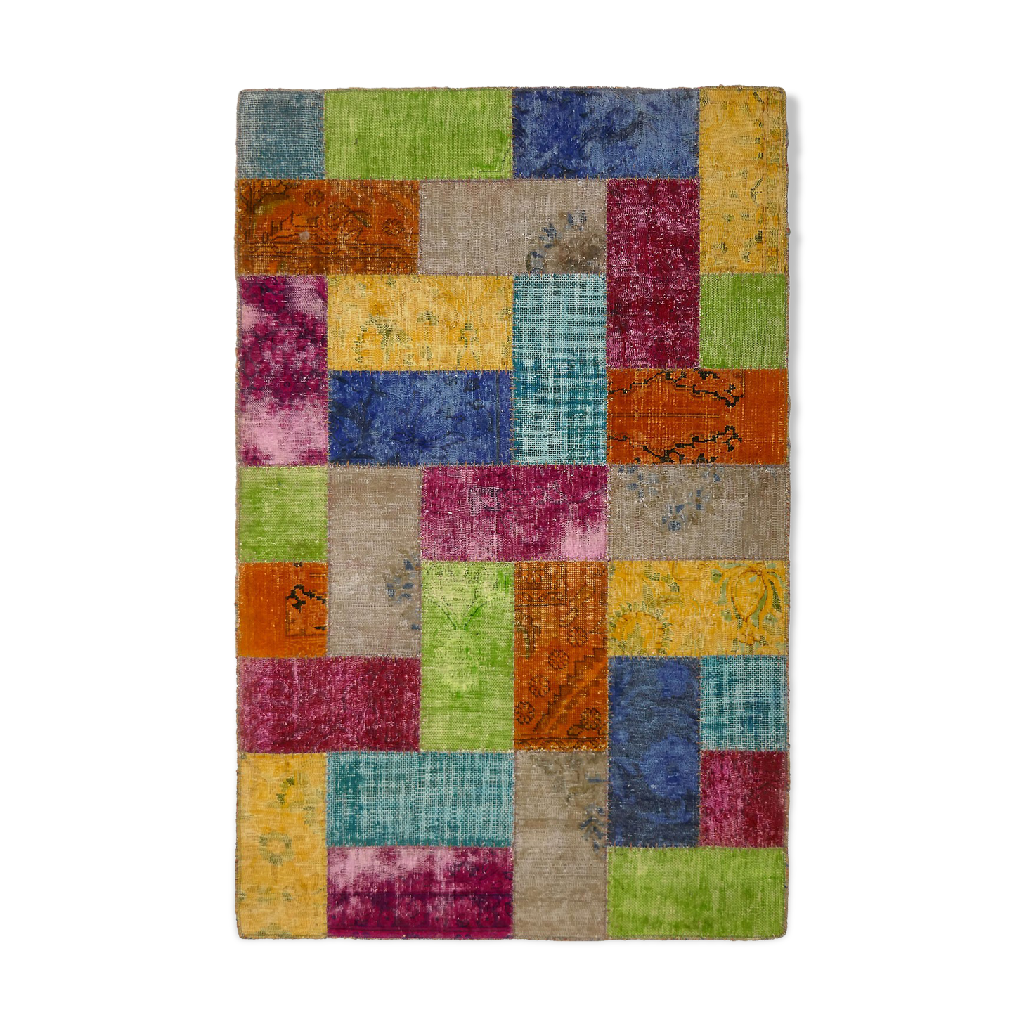 Oriental carpet "Patchwork" fine