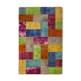 Tapis d'Orient "Patchwork" fin