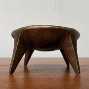 Bougeoir Brutaliste du Milieu du Siècle en Bronze, années 1960