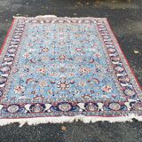 Tapis d'Orient  bleu royale