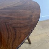 lampadaire vintage avec tablette et pied tripode