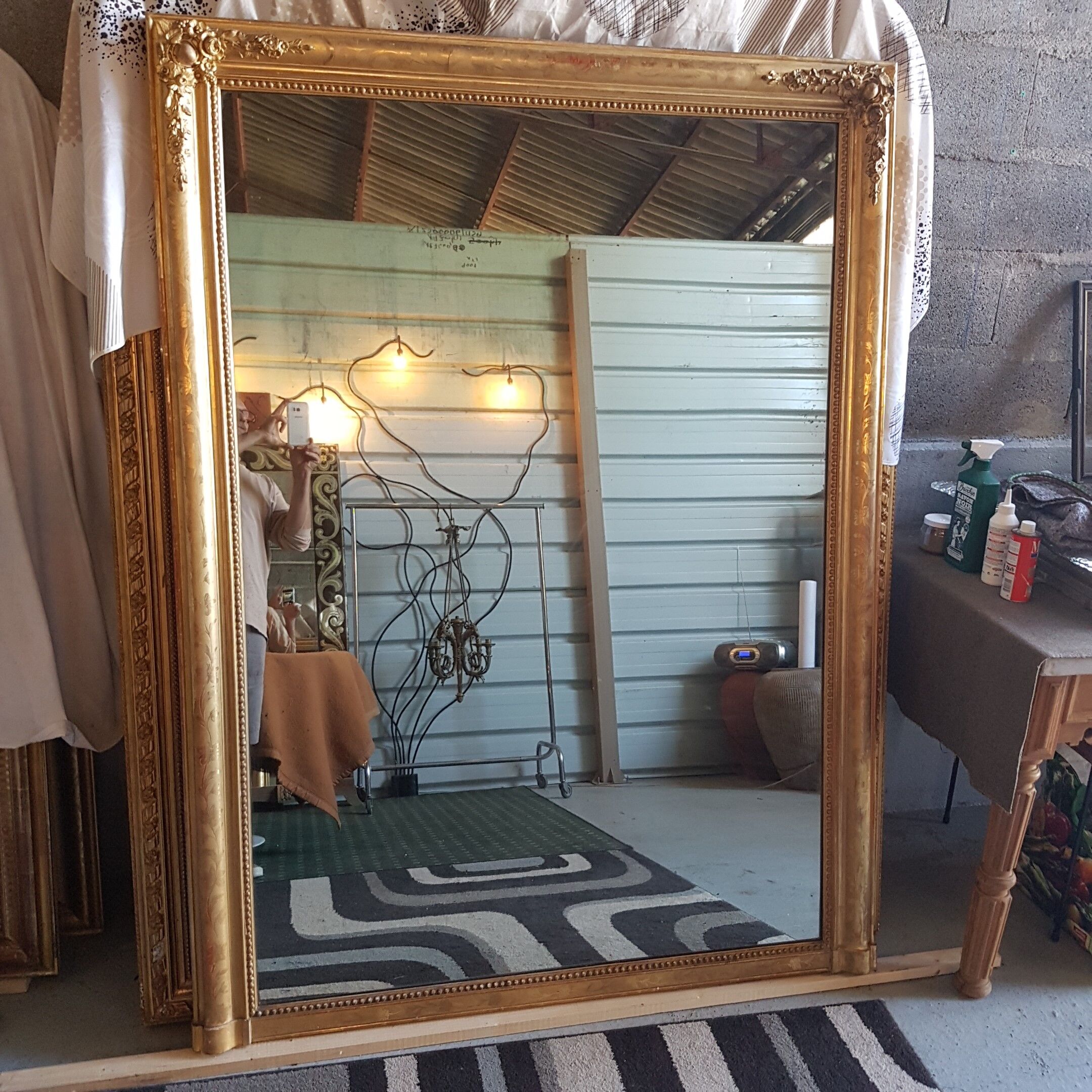 Louis Philippe golden mirror