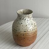 Vase en grès pyrité
