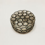 Iron ring design wall lamp from Limburg