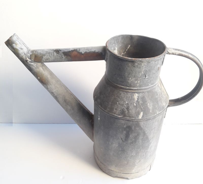 Watering can zinc artisan garden workshop