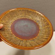 Ceramic dish, from Danish Søholm.  Estimated 1970-1980s