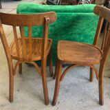 Paire de chaises bistrot