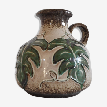 Vase vintage en céramique Scheurich  des années 60