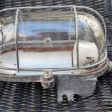 Industrial cast iron and glass wall light Bloc