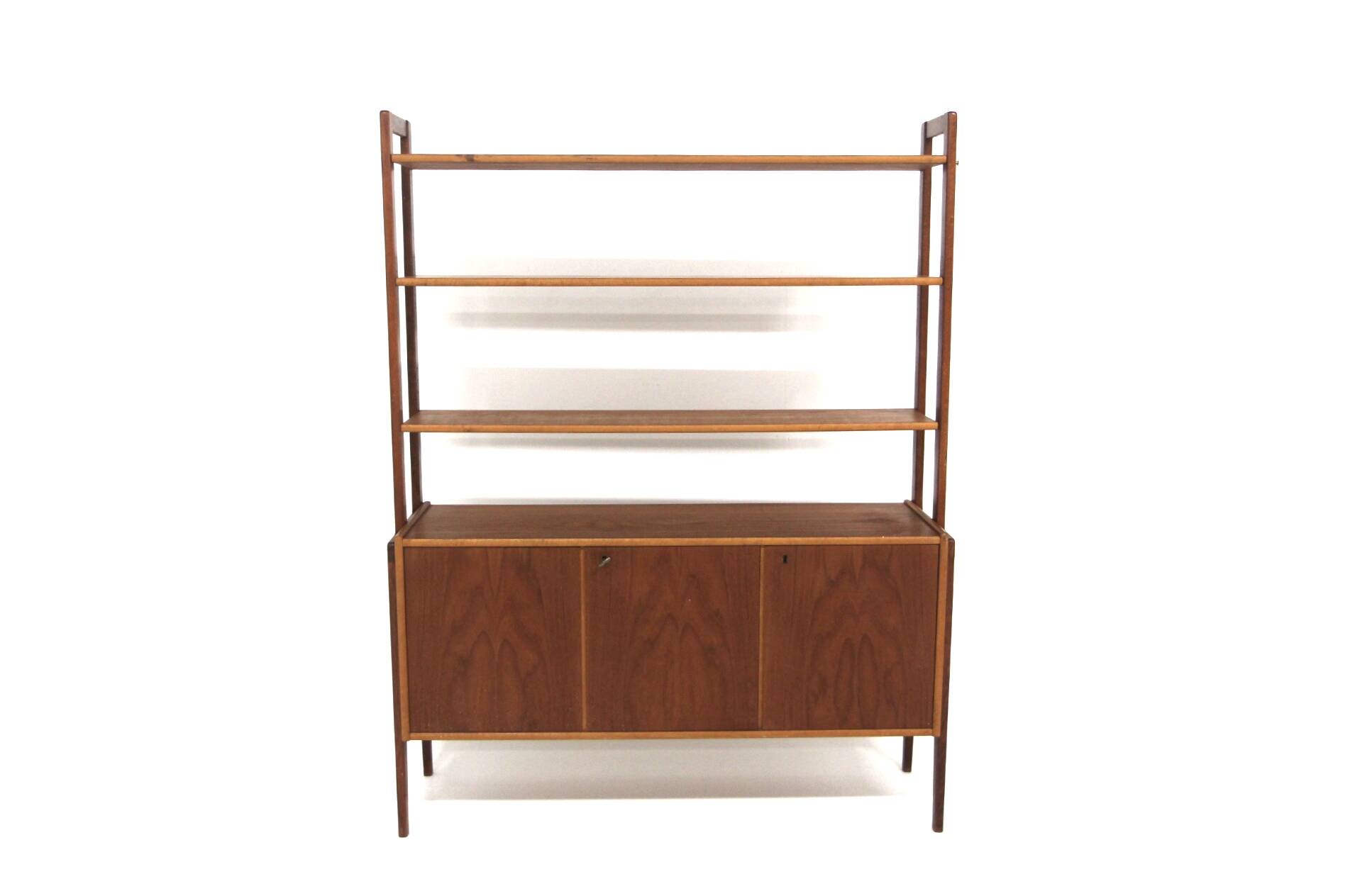 Scandinavian teak library, Sweden, 1950