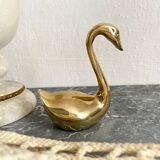 Brass swan