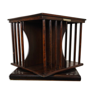 Bibliothèque/moulin à livres miniature ancien, vers 1900