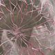 Murano glass vase (handkerchief) with a pink network pattern